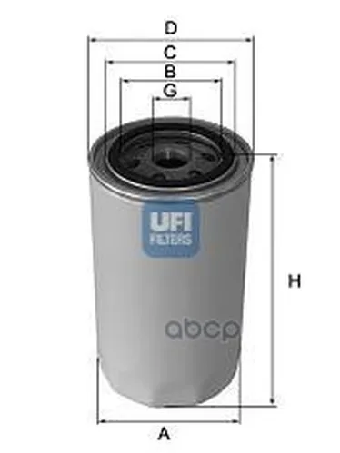 Фильтр Масляный UFI арт. 23.237.00