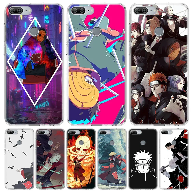 Чехол Akatsuki Pain Itachi для телефона Huawei Y5 Y6 Y7 Y9 2019 Honor 8A 8S 8X 7A 7X 9 10 20 Lite Pro 10i20i V30|Бамперы| |