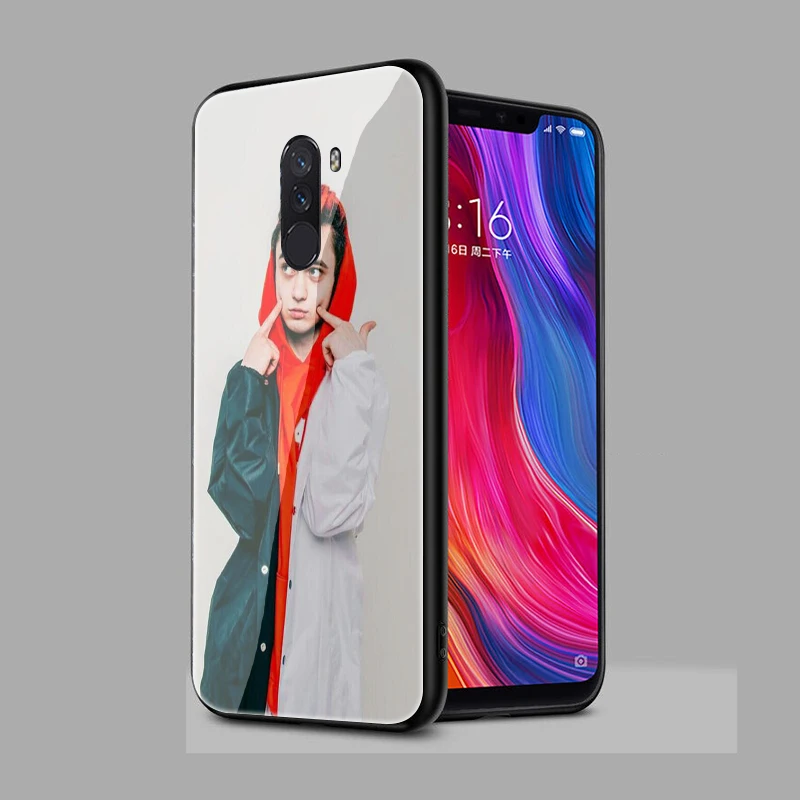 Чехол для телефона EWAU GONE Fludd Rapper из закаленного стекла для Xiaomi 5X6X8 Lite 9 A1 A2 F1 Remdi 4X 6A Note 5 6 7 pro