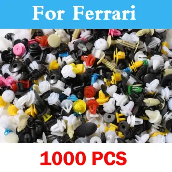 

1000pcs Mixed Car Accessories Retainer Fastener Rivet For Ferrari F12berlinetta F430 Ff 575m California 612 Laferrari 488 Gtb