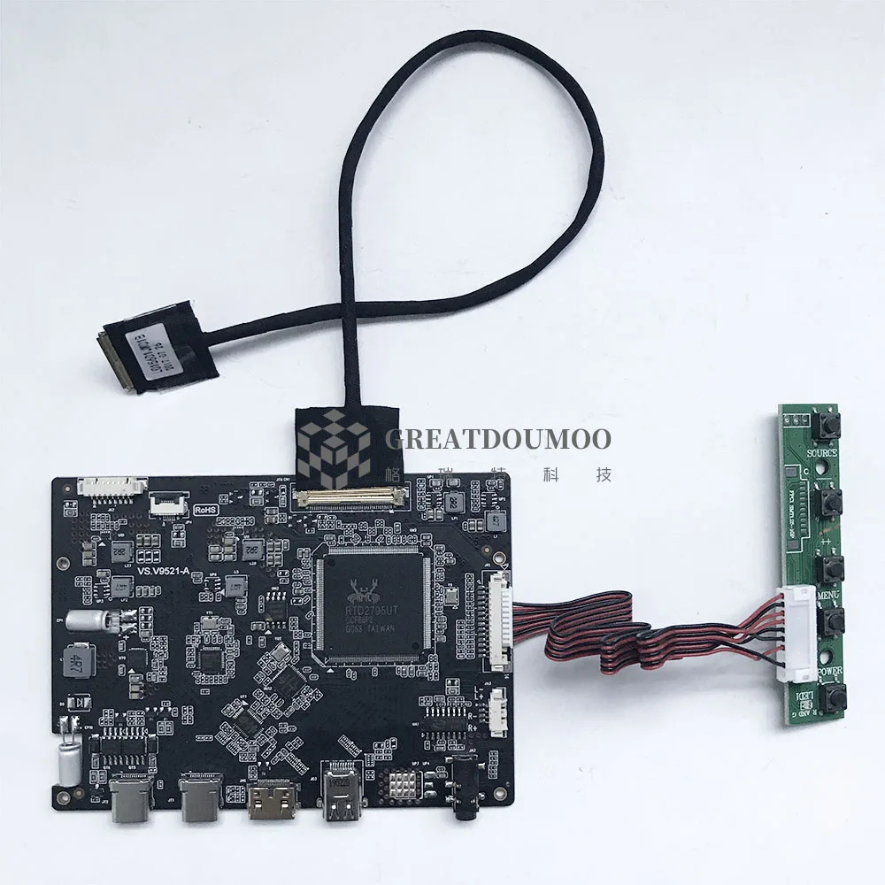 

4k controller drive board support Type-C HDMI-compatible connector suport Resolution 3840x2160 40 pin LCD screen LQ133D1JW33