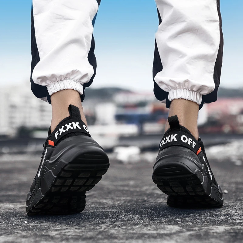 Online Outdoor Men s Casual Shoes Breathable Fashion Lace up Sneakers For Men