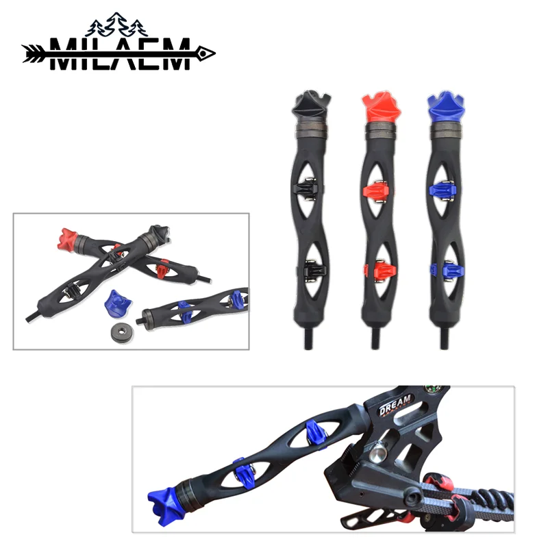 

1pc Archery Compound Bow Stabilizer ABS Material Harmonic Damper Shock Vibration Absorber Bow And Arrow Stabilize System