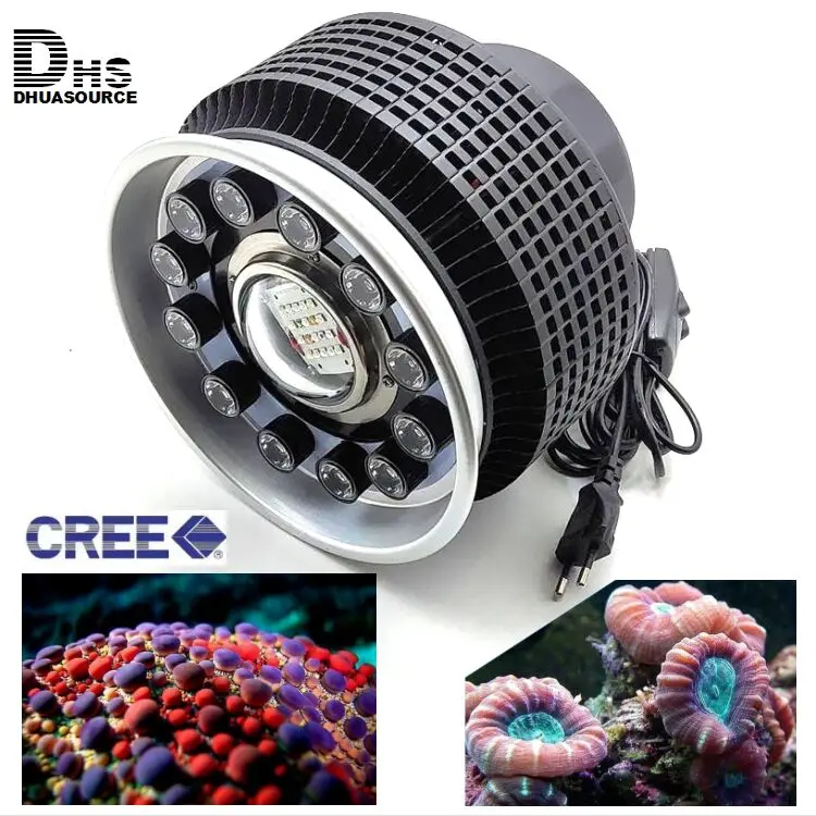 PROD 1005002206222477 150w Aquatic CREE LED lamps Aquarium Lighting
Marine Reef Coral Fish Tank bulb for Saltwater freshwater pet lamp grown