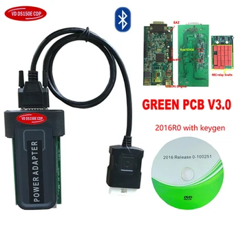 

SALE! 2019 vd ds150e cdp pro OBD OBD2 bluetooth VD TCS CDP Cars trucks Diagnostic Tool for autocoms 2016R0 with keygen .