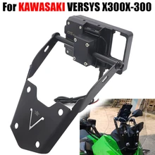 Shpping livre versys 300x quadro de navegação acessórios da motocicleta modificado suporte navegação apto para kawasaki versys x300 X-300