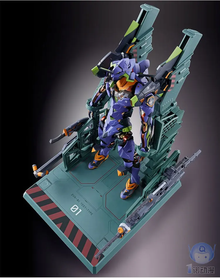 Bandai 55040 металлическая сборка MB сплав Evangelion EVA-01 ПВХ фигурки Детские куклы