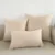Ivory Sofa Cushion cover Solid Basic  30x50cm 40x40cm 45x45cm 50x50cm 60x60cm Home Deactivate Throw Pillow Cover for Chair Car 18