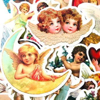 

50pcs Cartoon Cute Dream Angel Girl stickers DIY For skateboard laptop phone guitar Suitcase kids toys Girl Series Decal Sticker