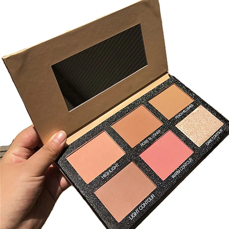 Highlighter Powder Palette Illuminator Contour Makeup Highlighter Pallete Face Brighten