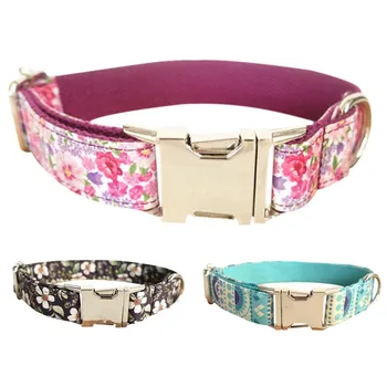 

Pets Puppy Cat Collars Charm Necklace Dog Collars Dog Decorative Adjustable Collar Metal Leash Ring