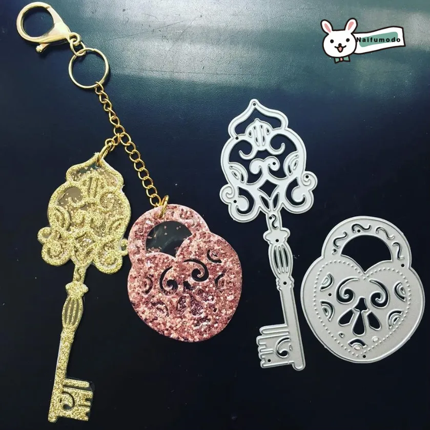 

Naifumodo Cutting Dies Metal Dies Life and Key Die Scrapbooking Album Card Making Embossing Stencil Decor Diecuts