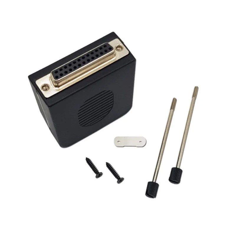 Db26 26 Pin 2 Fila Femmina Connettore A Spina Adattatore Terminale Con Guscio Nero Cavo D-Sub Saldatura Libera