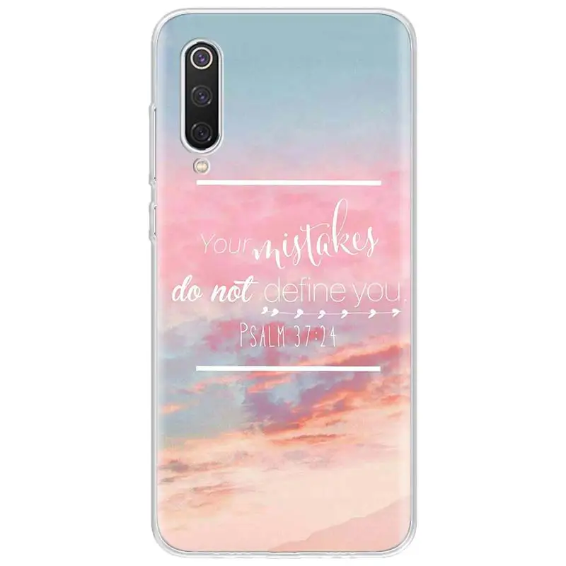 Bible verse Philippians Jesus Christ Christian Phone Case For Xiaomi Redmi Note 10S 9S 8T 11T 11 10 9 8 Pro 9T 9A 9C 8A 7A 7 5 C