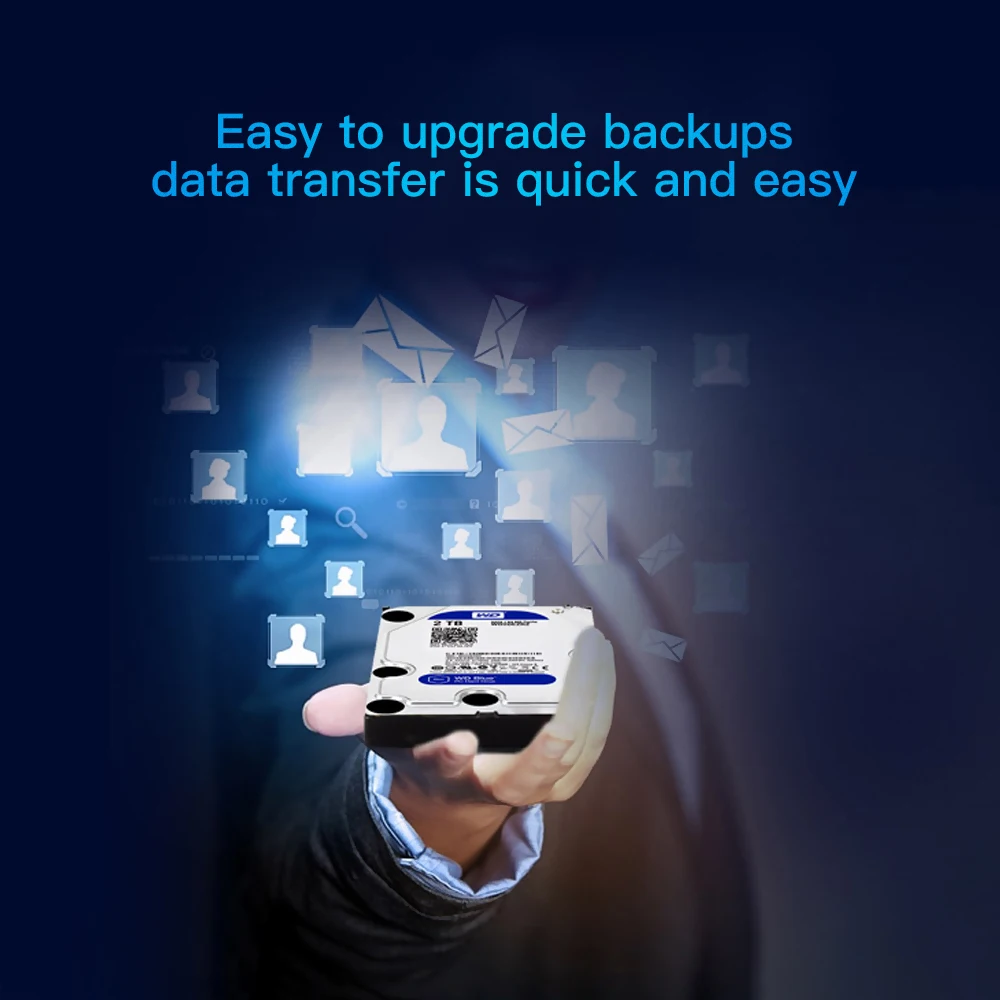 Western Digital WD azul 3TB HDD Disco Duro interno de 35