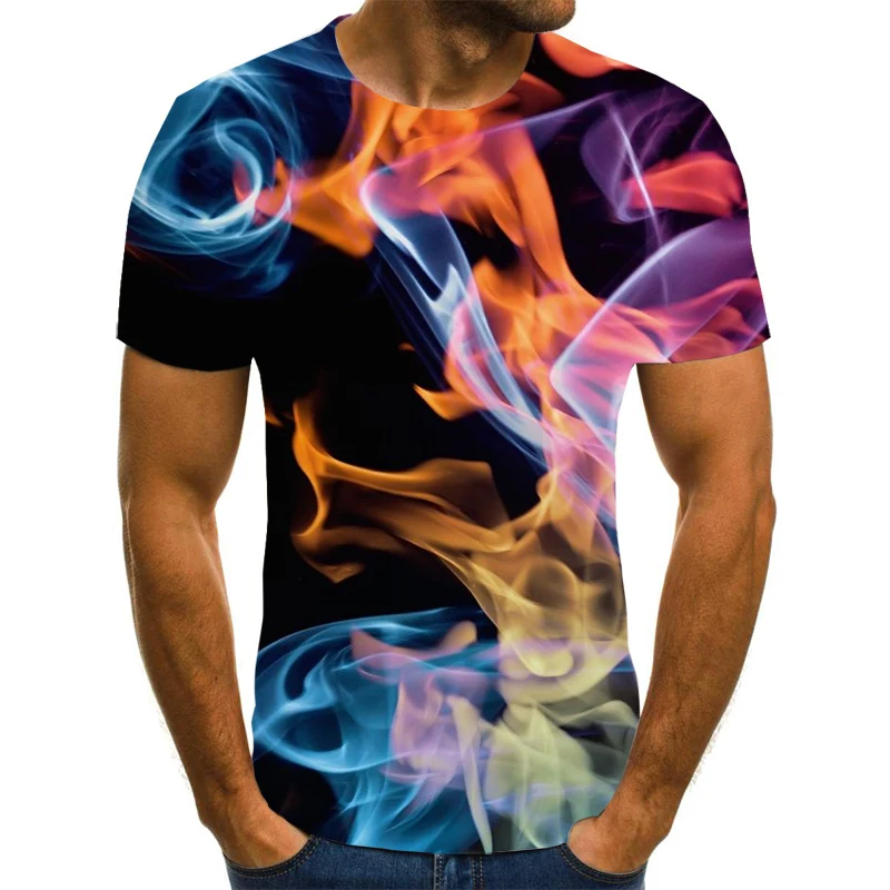 Alta calidad 2020 nueva camiseta de moda tridimensional con estampado 3D llama|Футболки| |