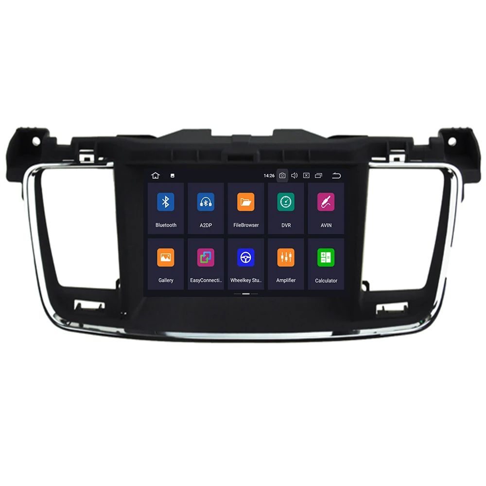 Newest Android10 Car DVD player GPS navigation radio Stereo For PEUGEOT 508 2011 2012 2013-2019 head UNIT auto multimedia | Автомобили и