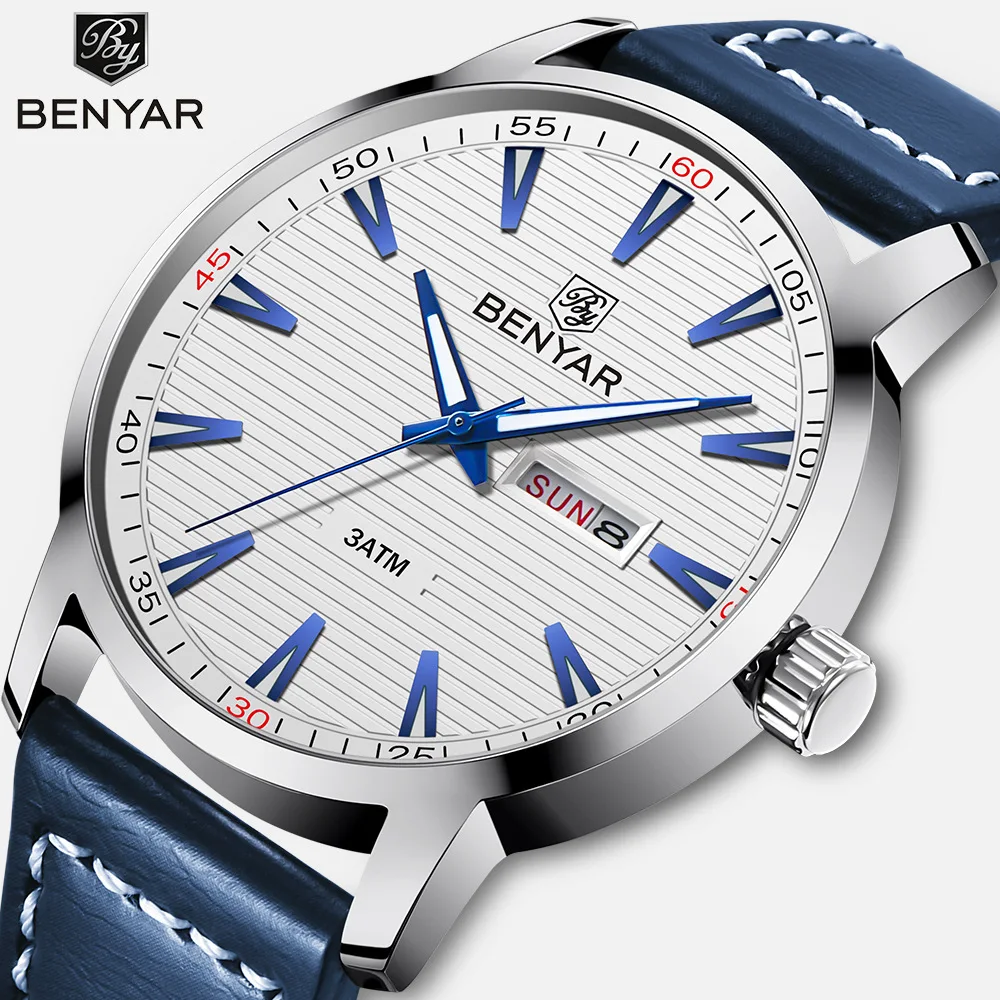 

Jacobin benyar New Products Watch MEN'S Quartz Watch Waterproof Calendar-Style Hand Mounted 5145