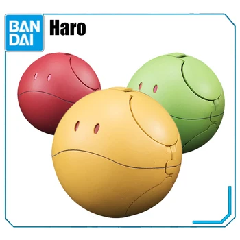 

Original Bandai HG HGBD 1/144 Iron Ball Haro Green Red Orange Cat Ear Powder Yellow Blue Assembly Action Figureals Model Dolls