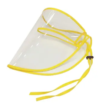 

Safety Removable adjustment Anti-saliva Anti Droplet Dust-proof Full Face Protective Cover Children Mask Visor Shield