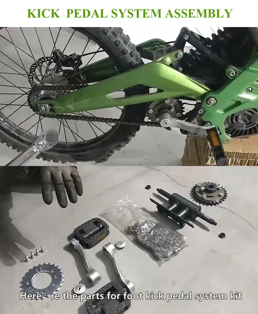 sur ron light bee pedal kit