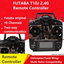 Original Futaba T10J 10J mit R3008SB Erhalten 10 Kanal 2,4 GHz Radio System für RC Helicopt für R/C modell