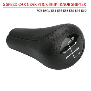 

5/6 Black Speed Car Gear Stick Shift Knob Shifter For BMW E34 E36 E38 E39 E60 E28 E30 E46 Replacement Styling Accessories