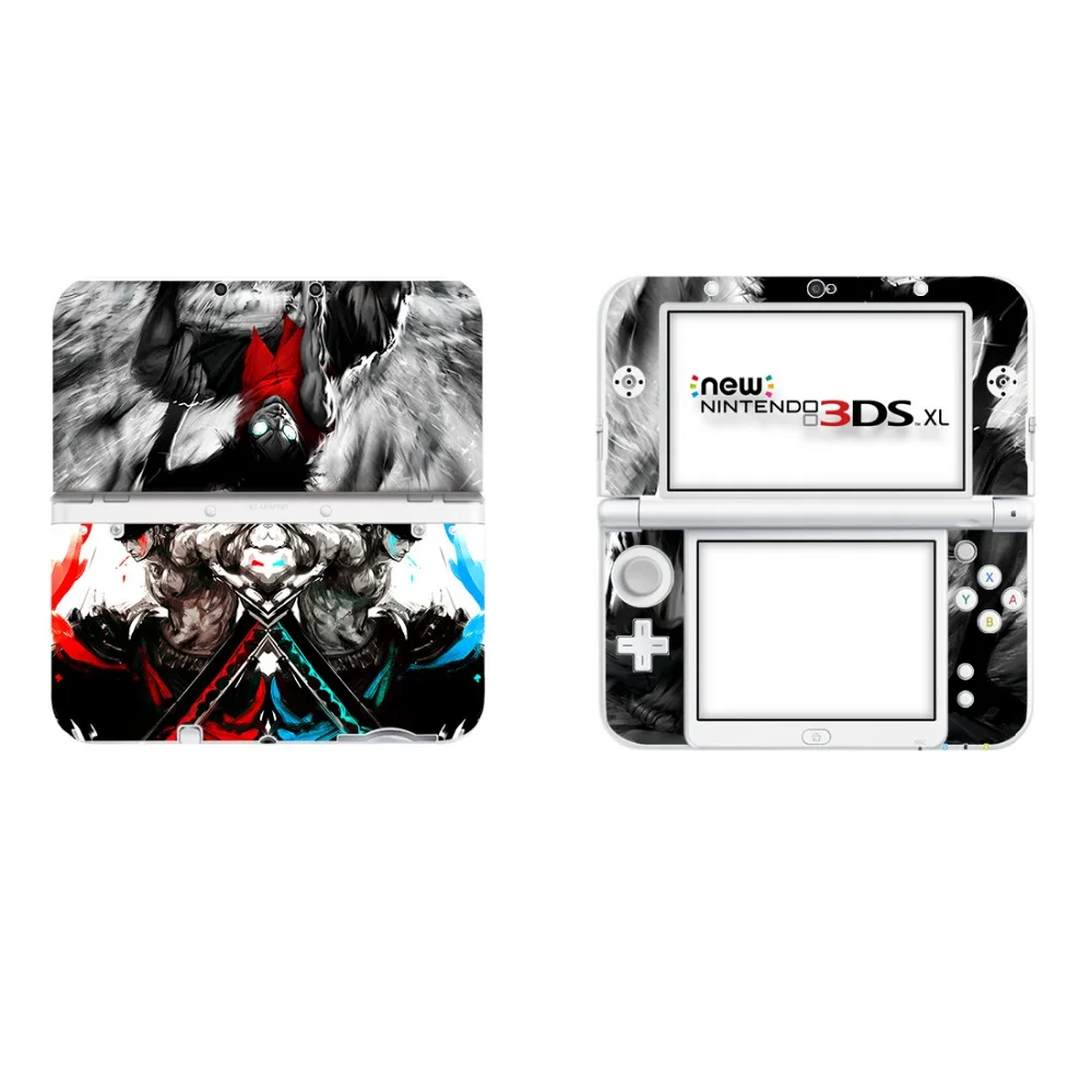 Аниме Одна деталь Луффи виниловая наклейка кожи Стикеры для нового 3DS XL LL шкуры Стикеры s для нового 3dsll Винил Защитная Наклейка