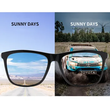 

Photochromic Sunglasses Men Polarized Driving Chameleon Glasses Male Change Color Sun Glasses Driver's Eyewear Oculos De Sol