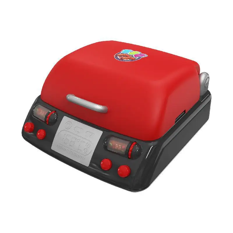 Simulation Kitchen Barbecue Toys for Girls Electric Barbecue Oven Pretend Play Food BBQ Toy Set Play Role Montessori House