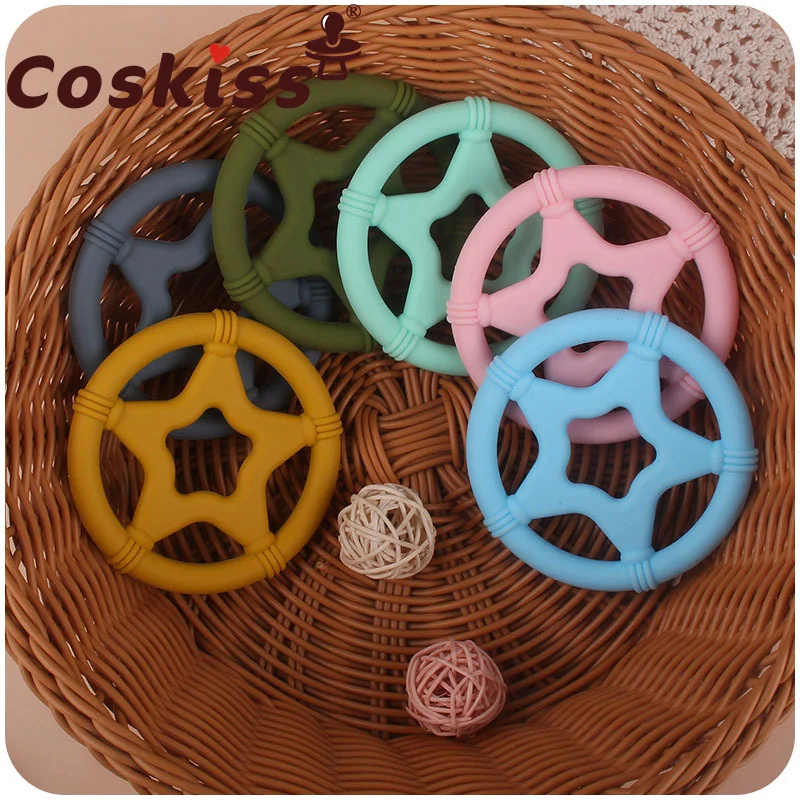 Coskiss 1 шт. силиконовые звездочки для зубов детский мультяшный рисунок аксессуары