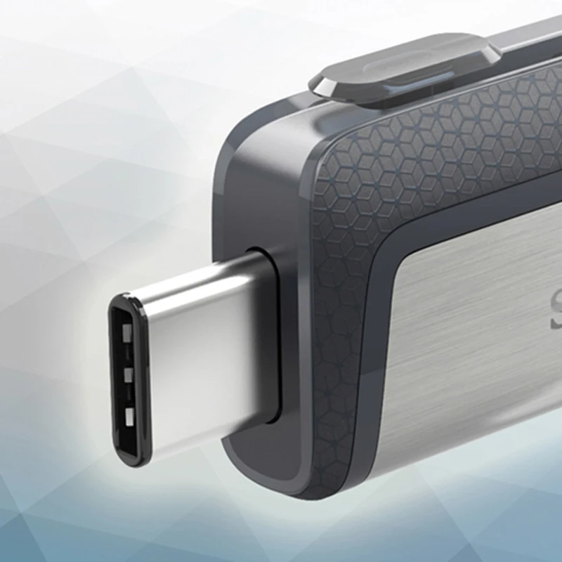 SanDisk USB флэш-накопитель 32 Гб 64 Гб 128 ГБ USB флэш-накопитель 256 ГБ USB 3,1 двойной OTG флеш-накопитель высокого Скорость
