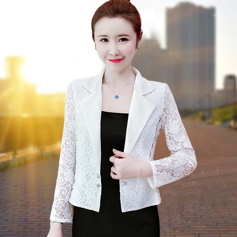 Women Elegant Plus Size Short Jacket 