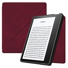 Чехол для Amazon All-new " Kindle Oasis e-Books(9 и 10 поколение)-Премиум чехол-подставка из искусственной кожи с функцией автоматического сна/пробуждения