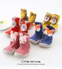 Baby First Shoes Mixed Colors Unisex Walker Boys Girls Kids Rubber Soft Sole Floor Shoes Knit Booties Anti-Slip ► Photo 1/6