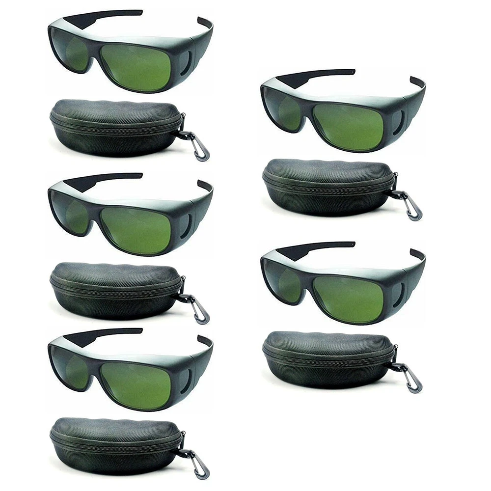 Lunettes de Protection Laser, 5 pièces, Protection de sécurité, 200 nm-2000 nm, pour beauté, traitement d'épilation