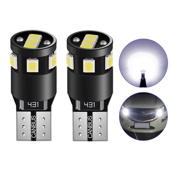 

2pcs W5W T10 LED Canbus Bulb for Chevrolet Cruze Captiva Aveo Orlando Trax Lacetti Spark Car Interior Dome Reading Light white