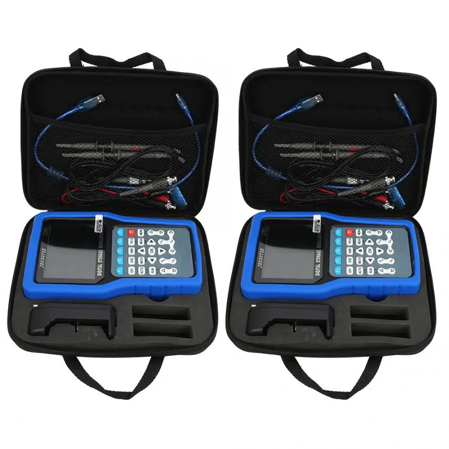 

100-240V Digital Oscilloscope JDS3072E Handheld 500MSA/S 70MHz 2CH Digital Oscilloscope Signal Generator