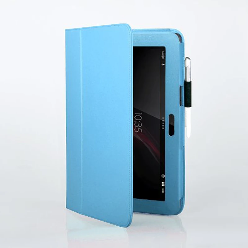

Case for Sony Xperia Tablet Z Z1 10.1 Pu leather stand holder tablet Magnetic Folio Fundas bag for Sony Xperia z 10.1 Z1 Case