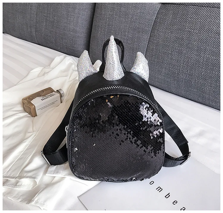 Backpack2020 рюкзак с блестками стильная женская сумка Открытый путешествия Единорог Рюкзак