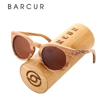 BARCUR Зебра деревянные солнцезащитные очки для женщин поляризационные UV400 Брендовые мужские очки для вождения солнцезащитные очки для мужчин Oculos de sol masculino