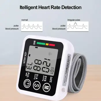 

Blood Pressure Monitor Fully Automatic Accurate Wrist Blood Pressure Cuff Monitor with Wristband Automatic Health Monitoring