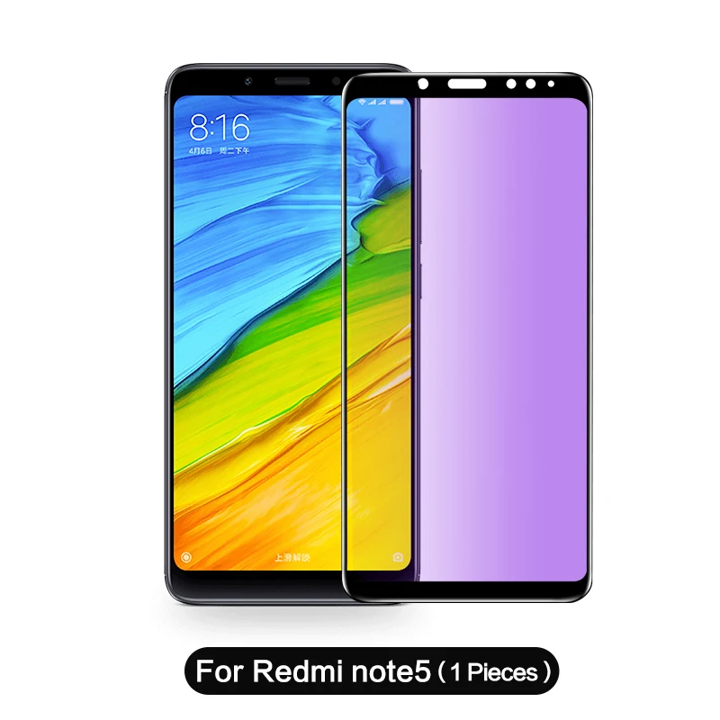 for redmi note 5 SmartDevil для Xiao mi 9 Защита для экрана из закаленного стекла с защитой от синего света для Xiaomi Redmi Note 7 mi 8 mi 9 6 Pro Взрывозащищенная - Цвет: for redmi note 5
