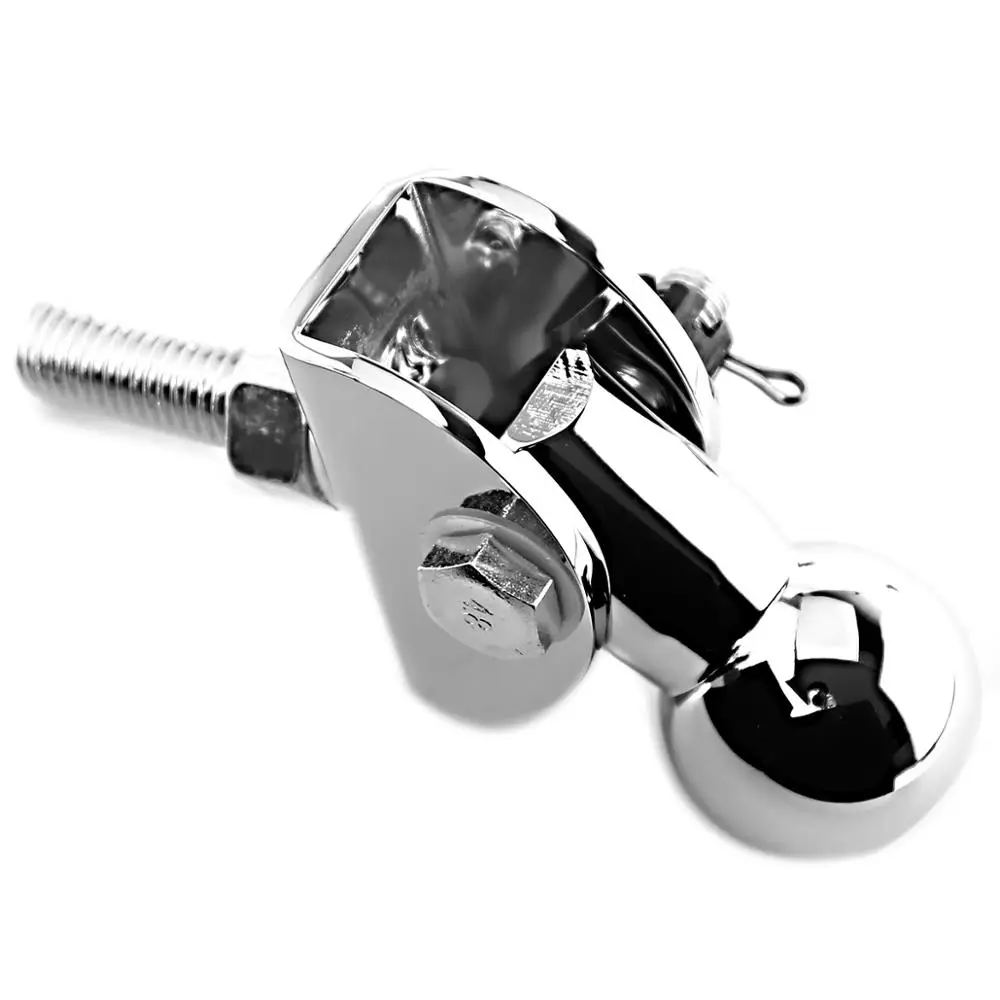 Stainless Freedom Pivot Tilt Ball Swivel Trailer Hitch Coupler For Gold Wing 1000 GL1000Covers