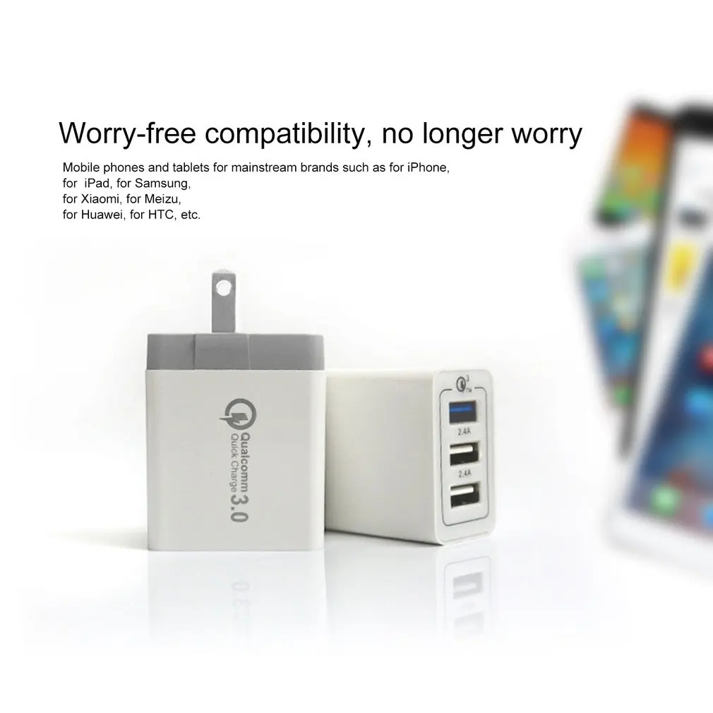 48 Вт Быстрая зарядка QC4.0 QC3.0 type C USB зарядное устройство адаптер для iPhone Xiaomi huawei samsung S10 Быстрая зарядка мобильного USB C зарядное устройство