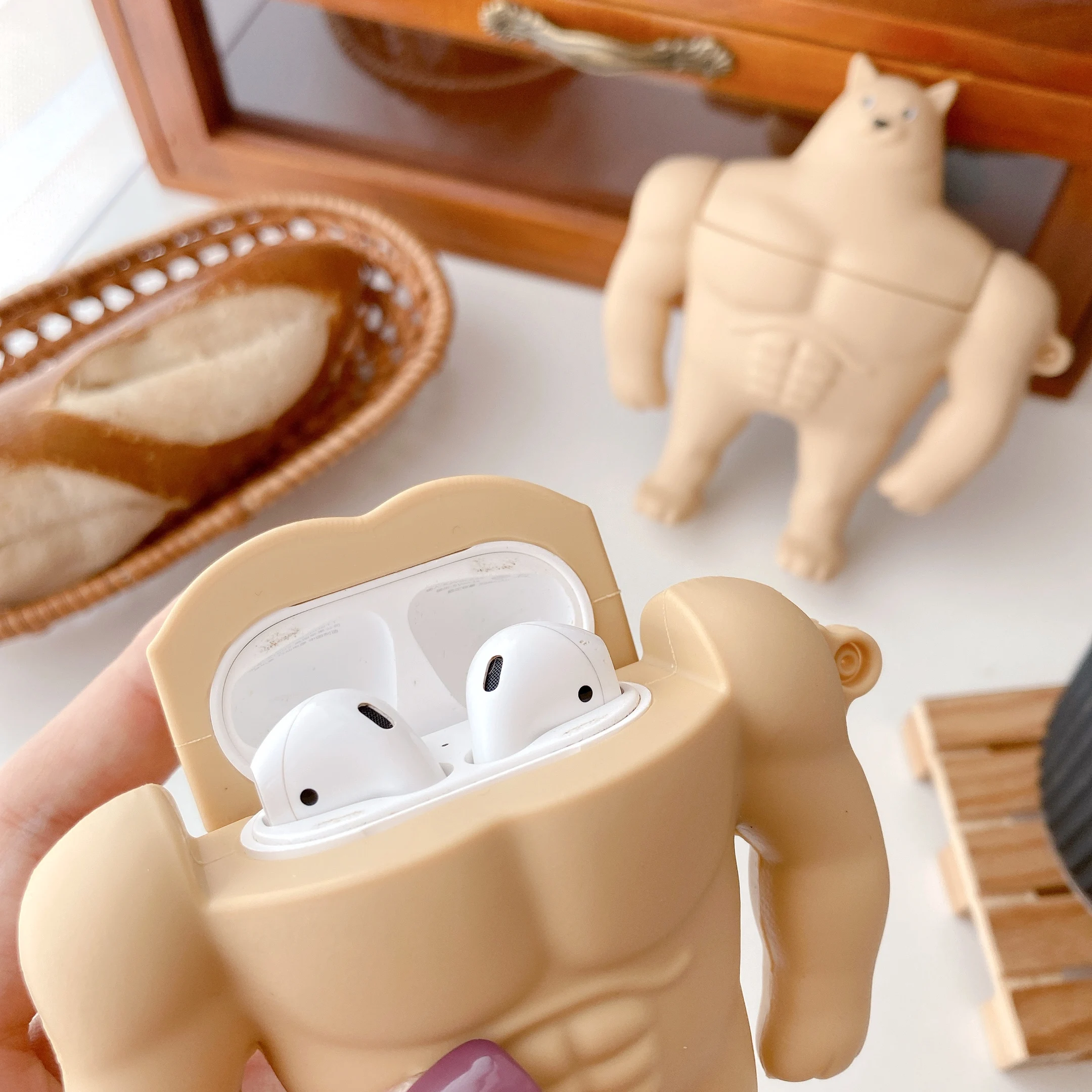 Estuche Relive Stress Pop Cute AirPods para AirPods 1/2 y Pro