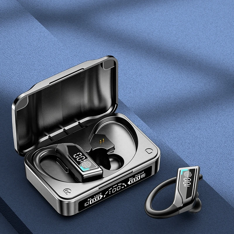 Bluetooth-наушники TWS водонепроницаемые с микрофоном и светодиодным дисплеем |
