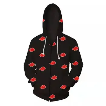 

Anime NARUTO Cosplay Costume Hooded Sweatshirts Adult Loose Casual Winter New Jumper Pullovers Sportswear Novelty Hoodies Coat