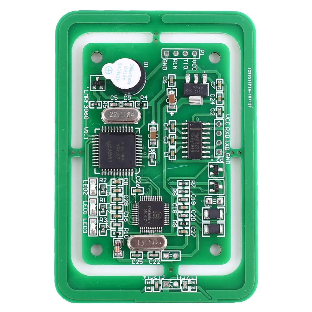 3 в 5 В LMRF3070A LMRF3060 THM3060 мультипротокол карты RFID считыватель писатель модуль макетная плата UART ttl SPI интерфейс