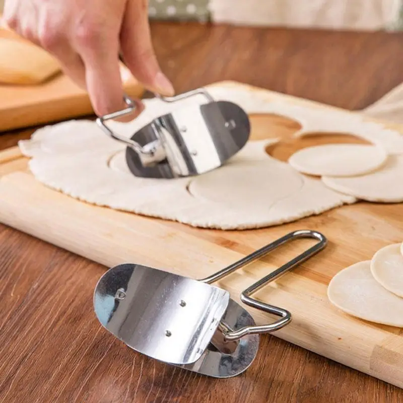 Нержавеющая сталь круг клецки плесень экологически чистый ролик спагетти пресс